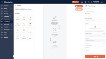 Landing Pages Builder
